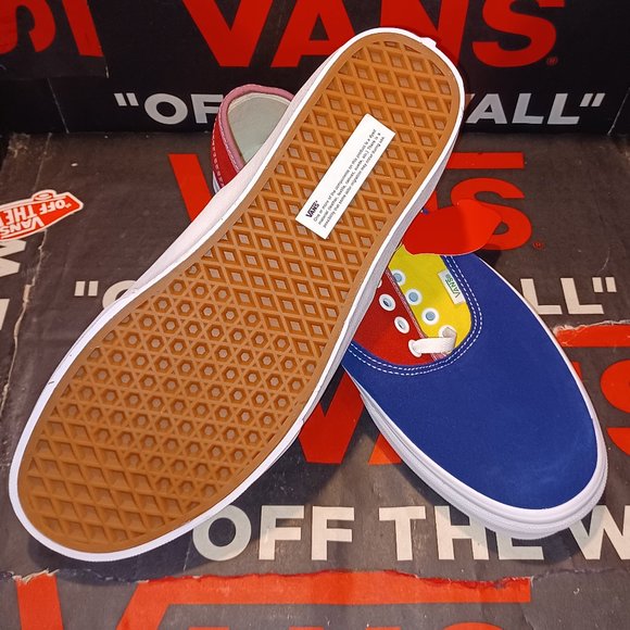 Vans Suede Off The Wall Sunshine Authentic Low US Men's 11.5 VN0A2Z5IWNY - Picture 2 of 13